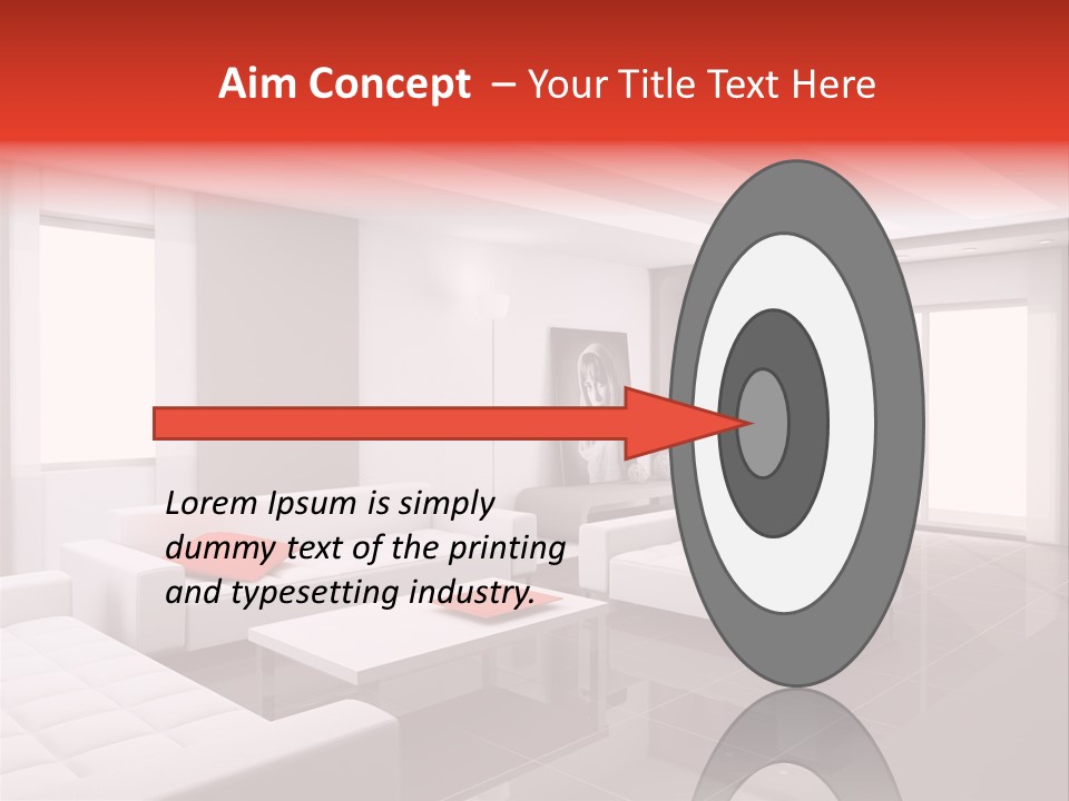 Residence Sconce Person PowerPoint Template