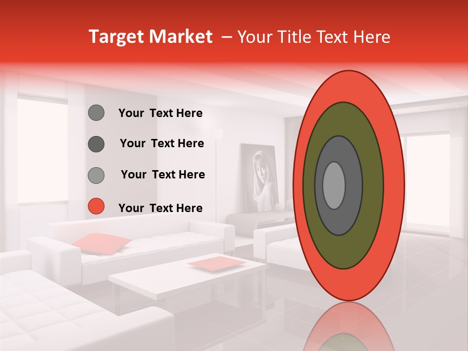 Residence Sconce Person PowerPoint Template