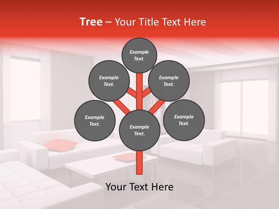 Residence Sconce Person PowerPoint Template