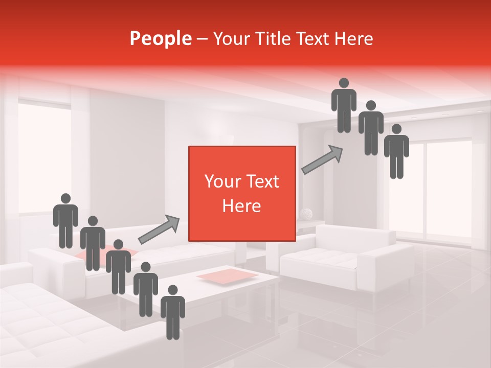 Residence Sconce Person PowerPoint Template