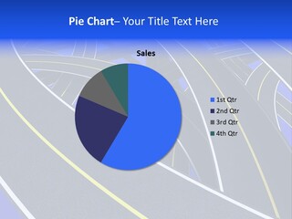 Pavement Travel Drive PowerPoint Template