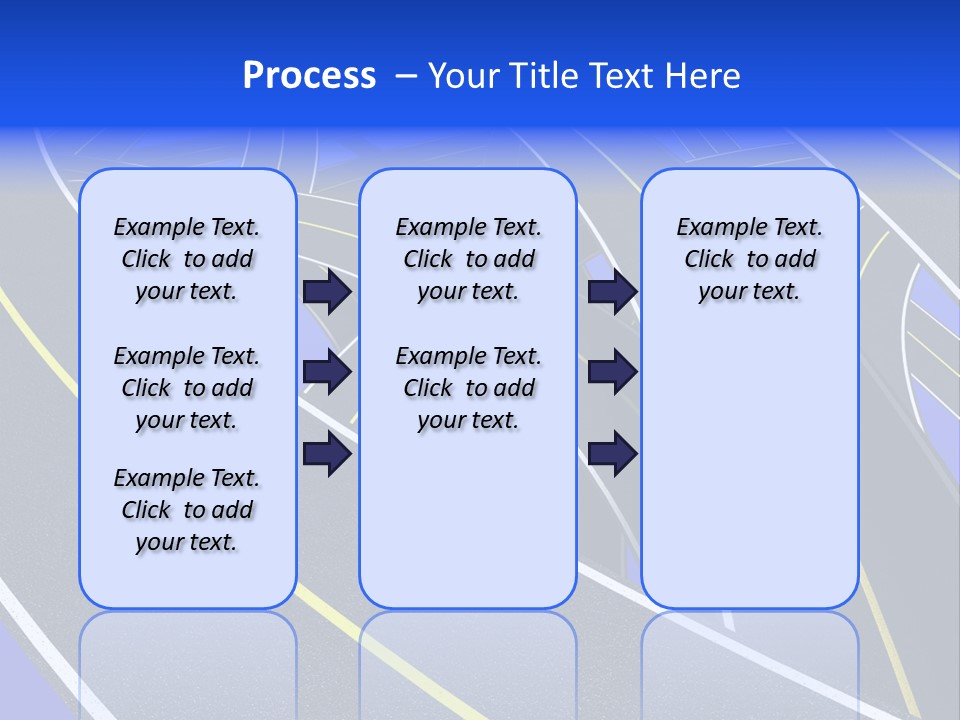 Pavement Travel Drive PowerPoint Template