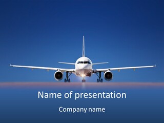 Field Flight Luxury PowerPoint Template