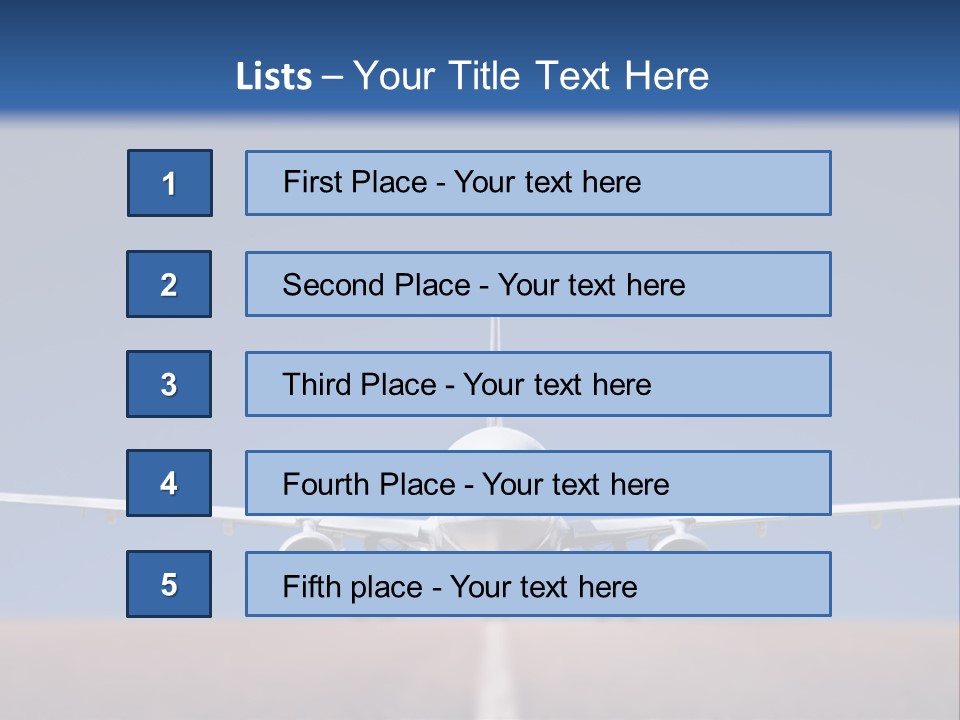 Field Flight Luxury PowerPoint Template