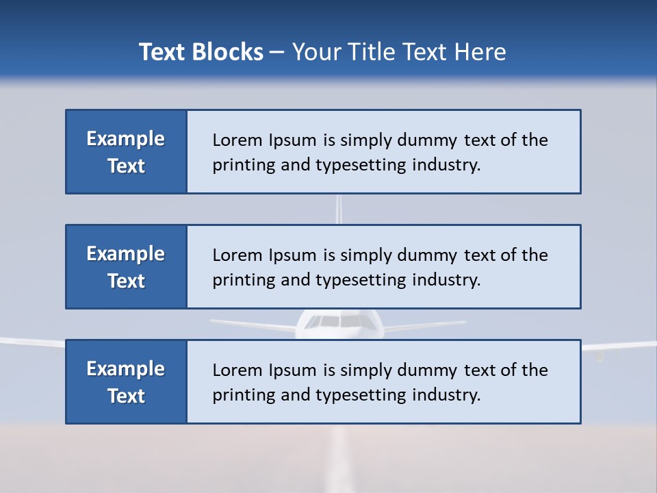 Field Flight Luxury PowerPoint Template