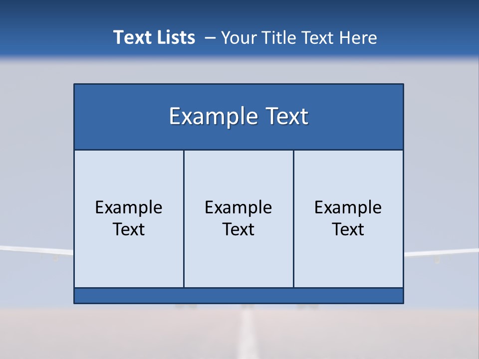 Field Flight Luxury PowerPoint Template