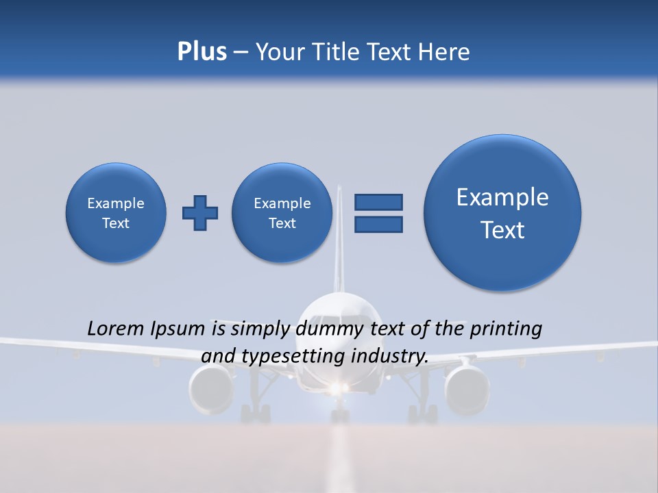 Field Flight Luxury PowerPoint Template