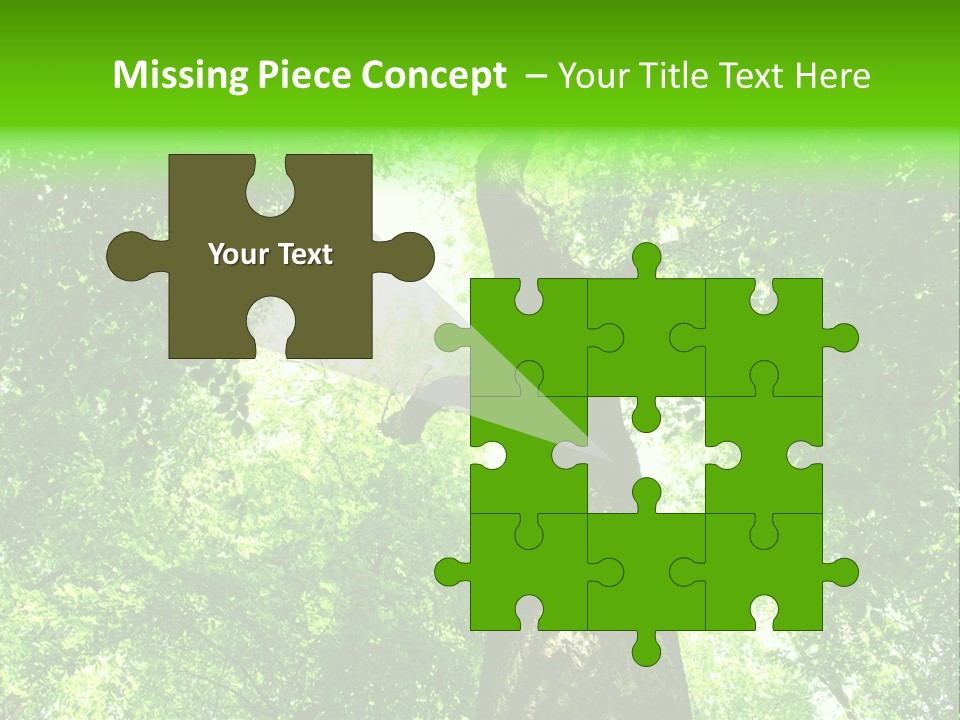 Day Landscape Deciduous PowerPoint Template