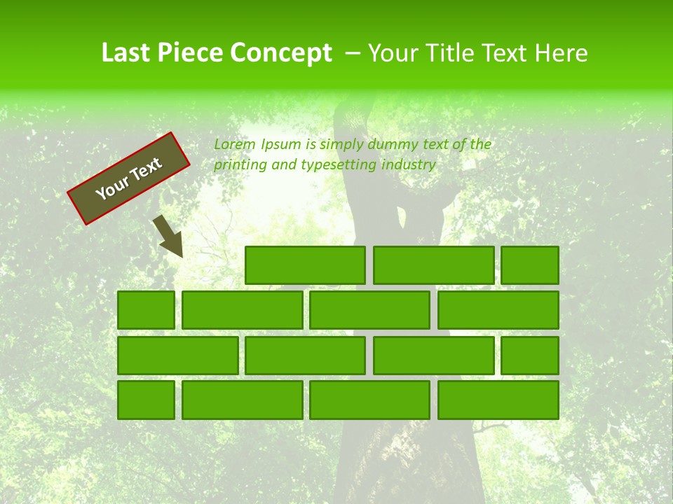 Day Landscape Deciduous PowerPoint Template
