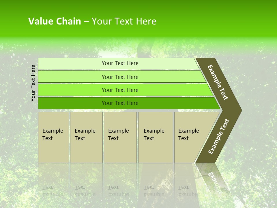 Day Landscape Deciduous PowerPoint Template