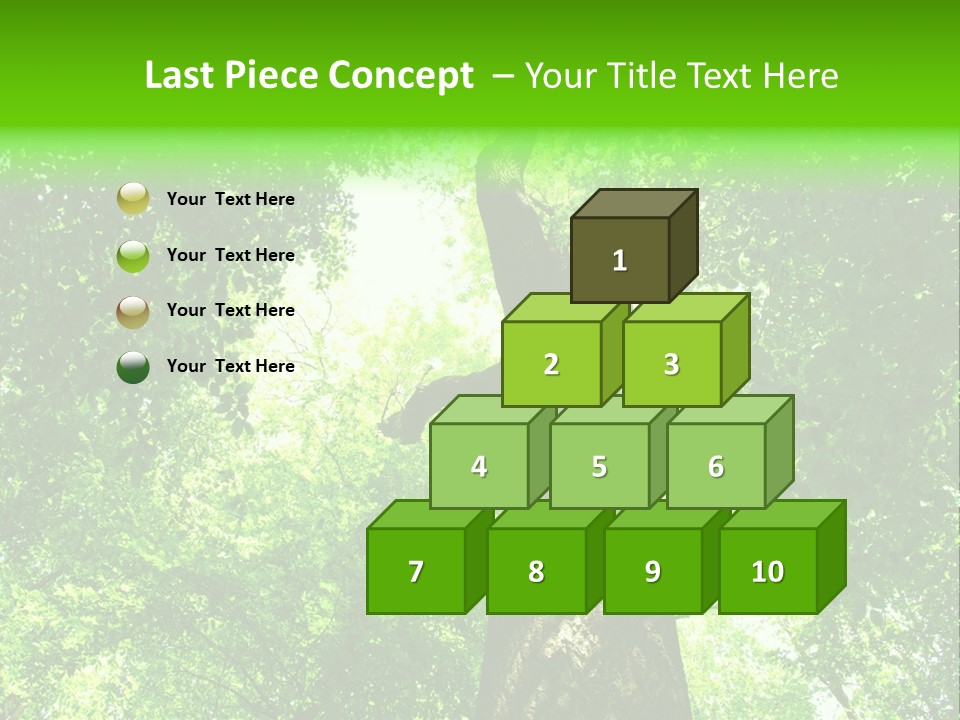 Day Landscape Deciduous PowerPoint Template