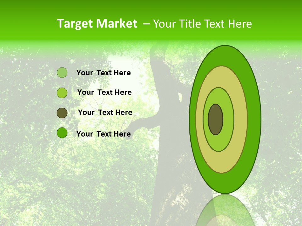 Day Landscape Deciduous PowerPoint Template