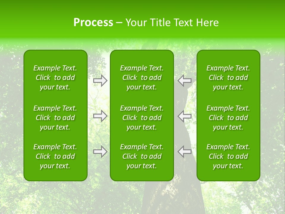 Day Landscape Deciduous PowerPoint Template