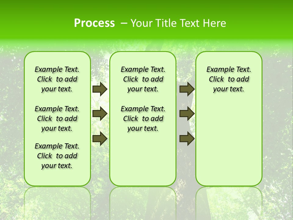 Day Landscape Deciduous PowerPoint Template