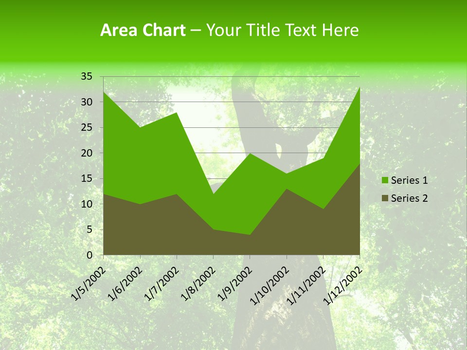 Day Landscape Deciduous PowerPoint Template