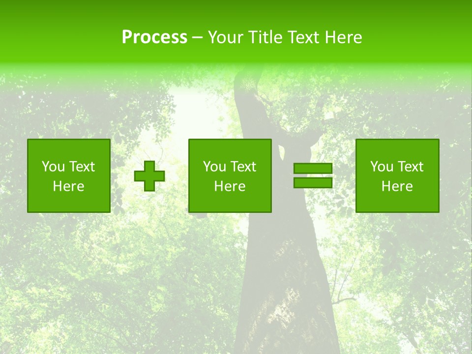 Day Landscape Deciduous PowerPoint Template