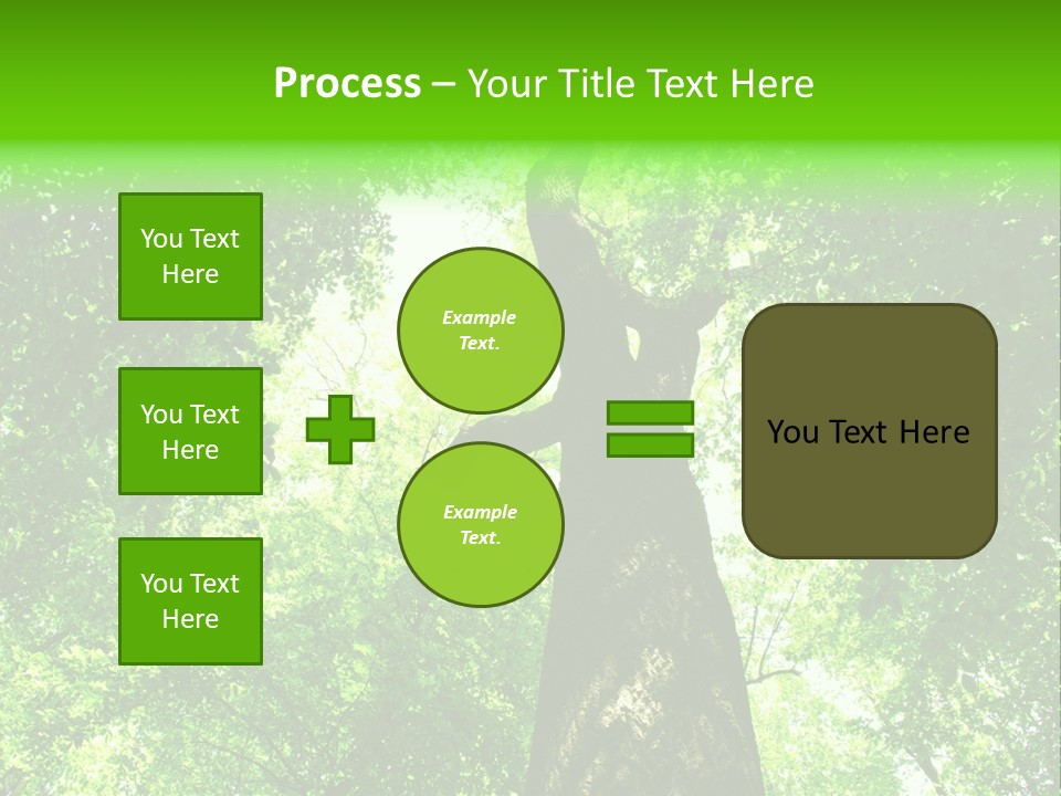 Day Landscape Deciduous PowerPoint Template