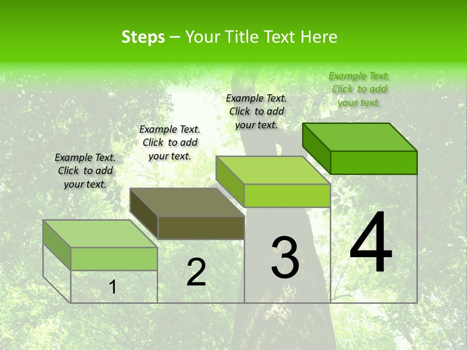 Day Landscape Deciduous PowerPoint Template
