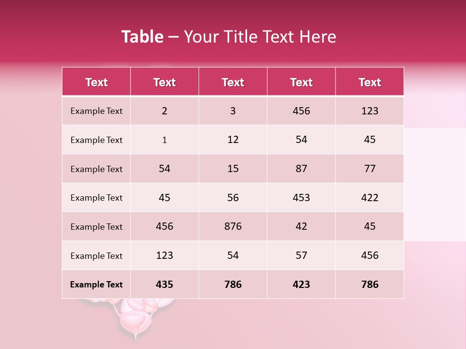 Gallbladder Belly Healthy PowerPoint Template
