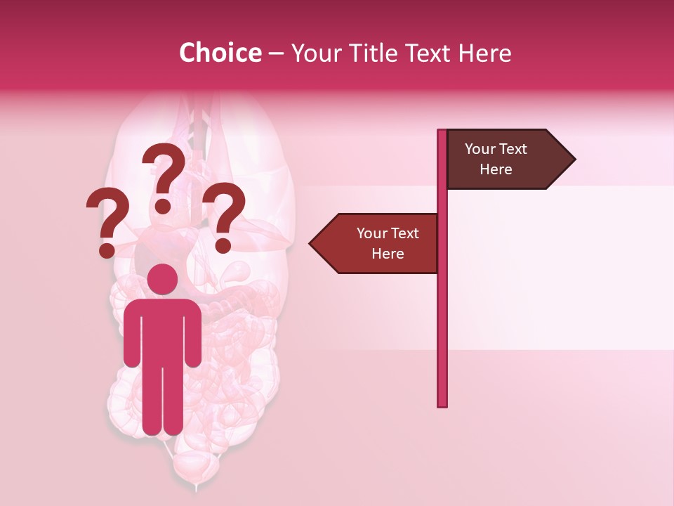 Gallbladder Belly Healthy PowerPoint Template