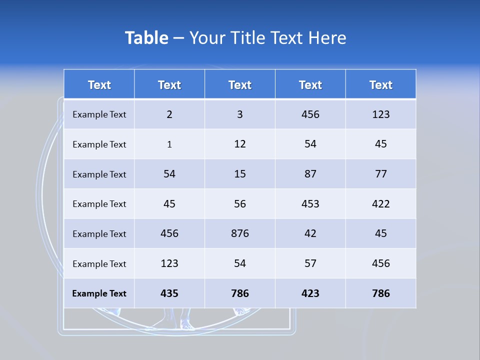 Leg Research Joint PowerPoint Template