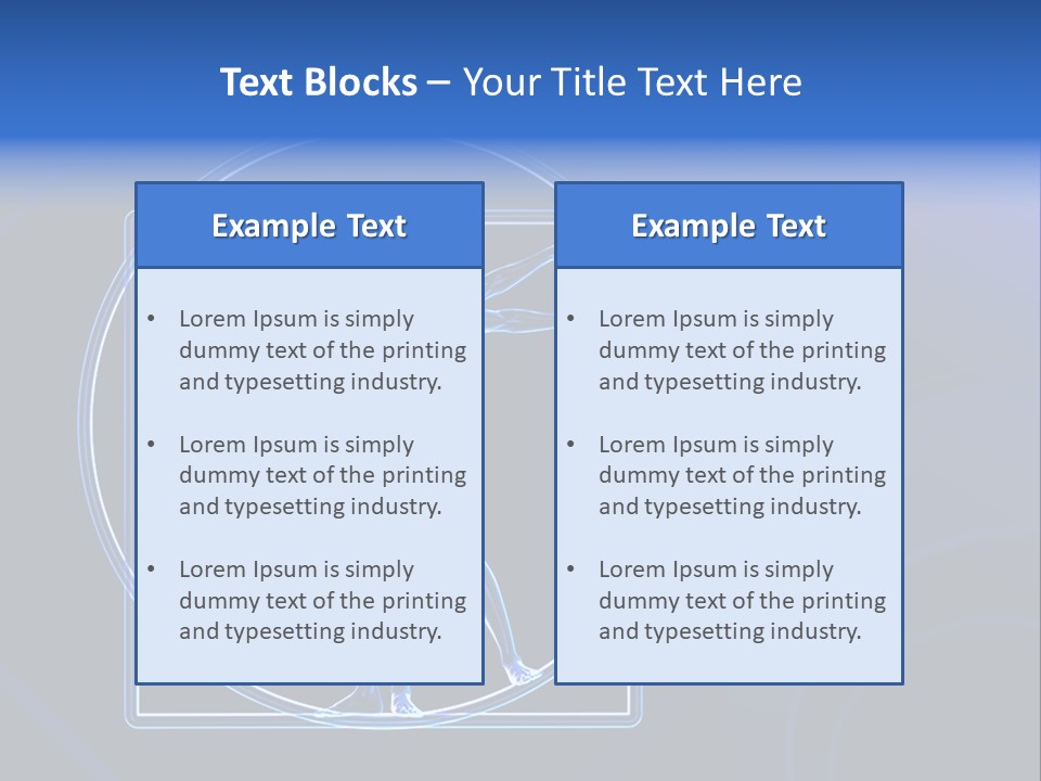 Leg Research Joint PowerPoint Template