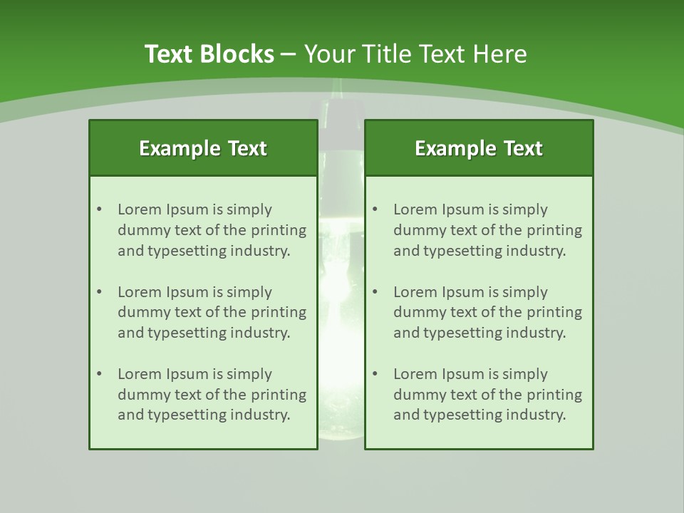 Thinking Studio Electricity PowerPoint Template