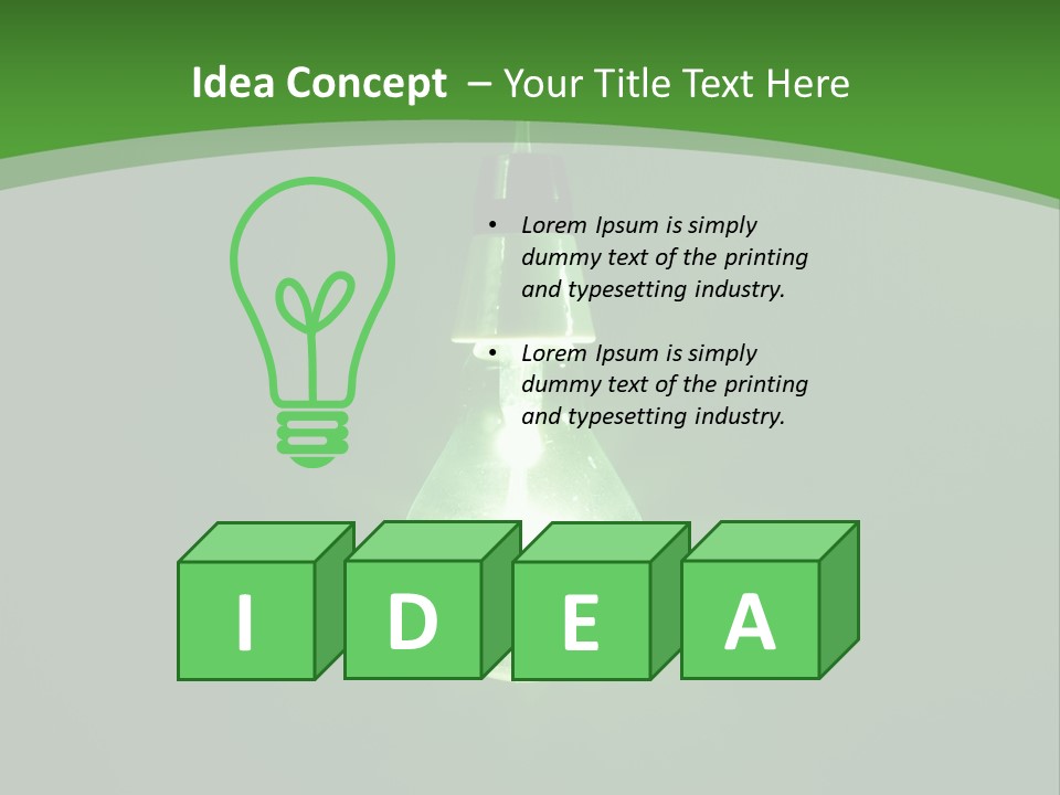 Thinking Studio Electricity PowerPoint Template