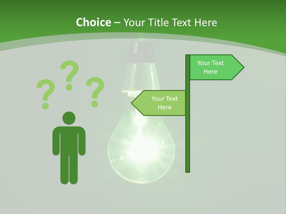 Thinking Studio Electricity PowerPoint Template