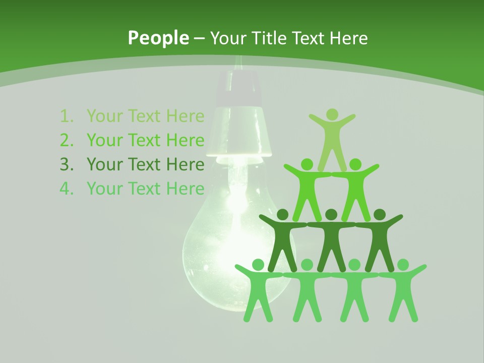 Thinking Studio Electricity PowerPoint Template