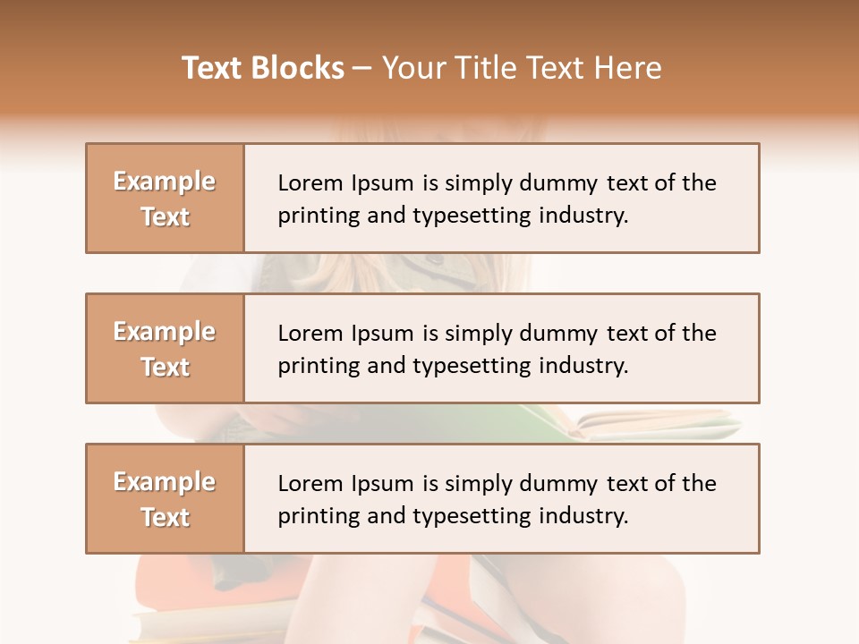 Book Pupil Teaching PowerPoint Template