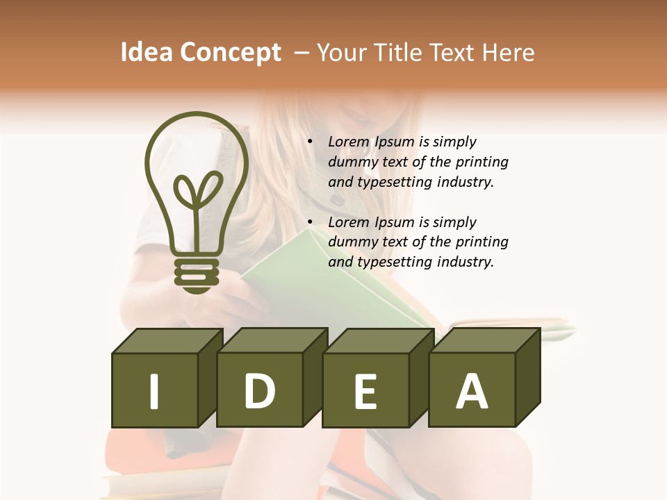 Book Pupil Teaching PowerPoint Template