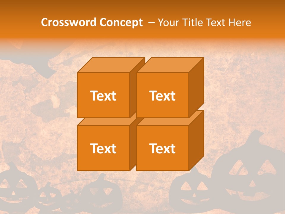 Holiday Textured Fatal PowerPoint Template