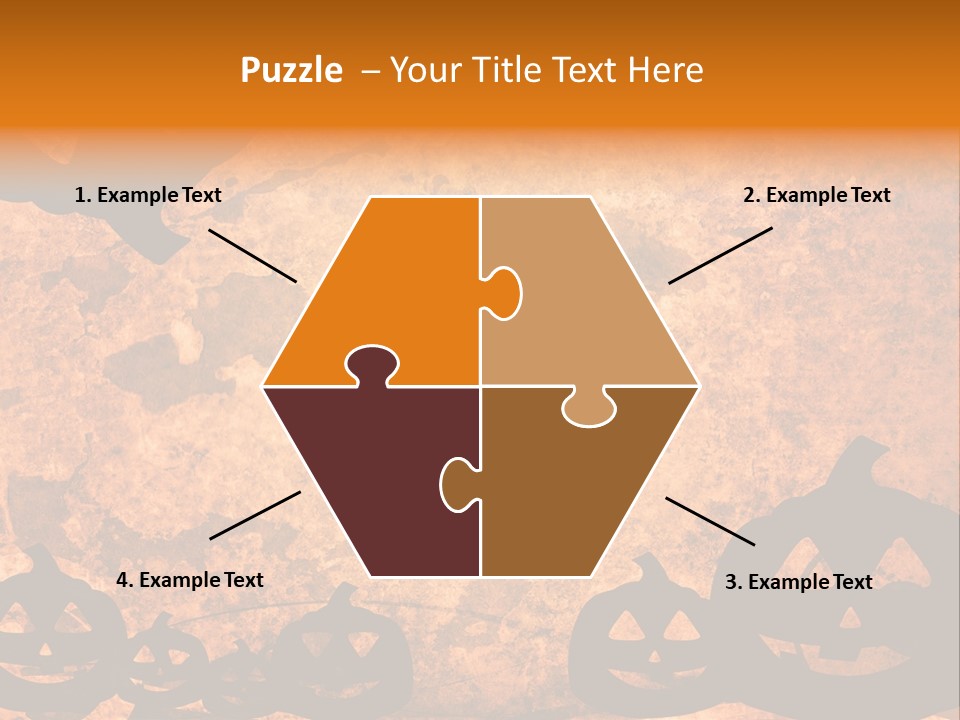 Holiday Textured Fatal PowerPoint Template