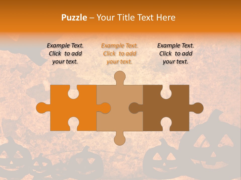 Holiday Textured Fatal PowerPoint Template