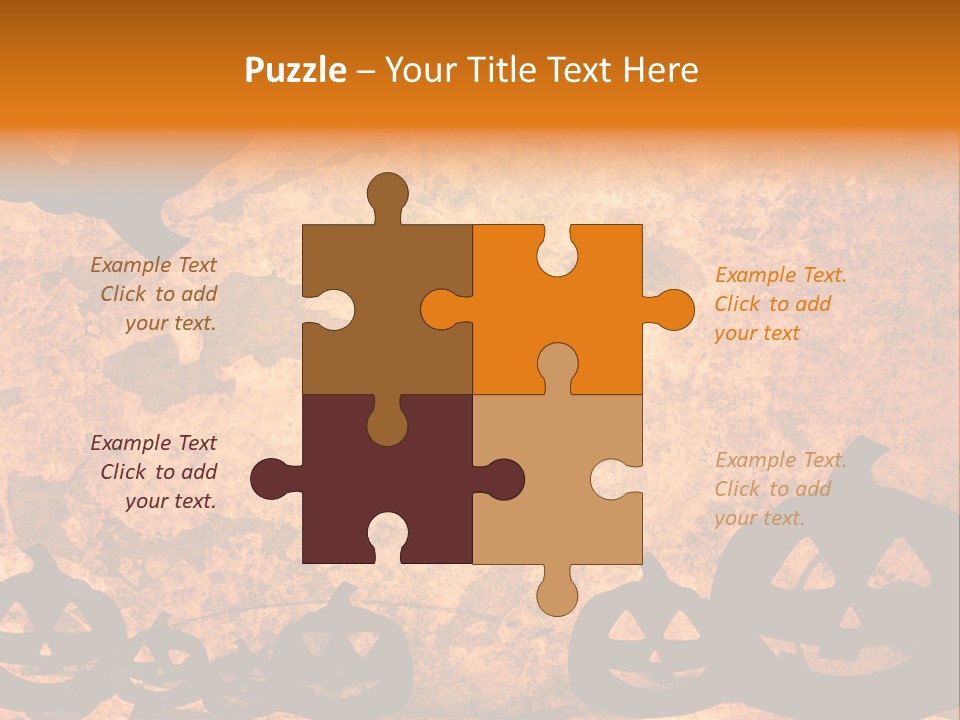 Holiday Textured Fatal PowerPoint Template