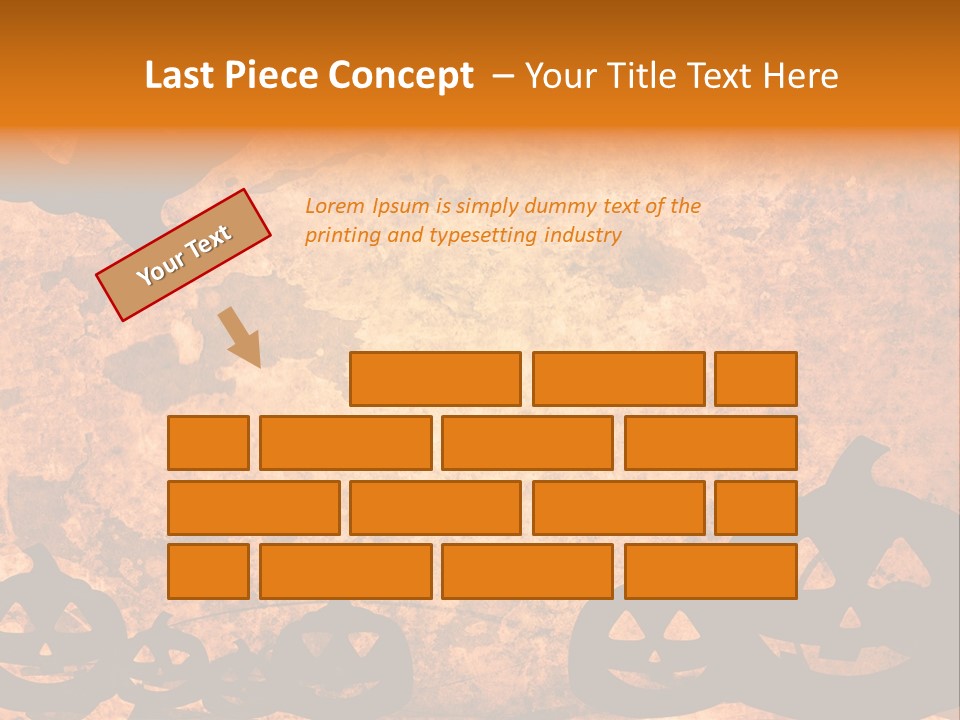 Holiday Textured Fatal PowerPoint Template