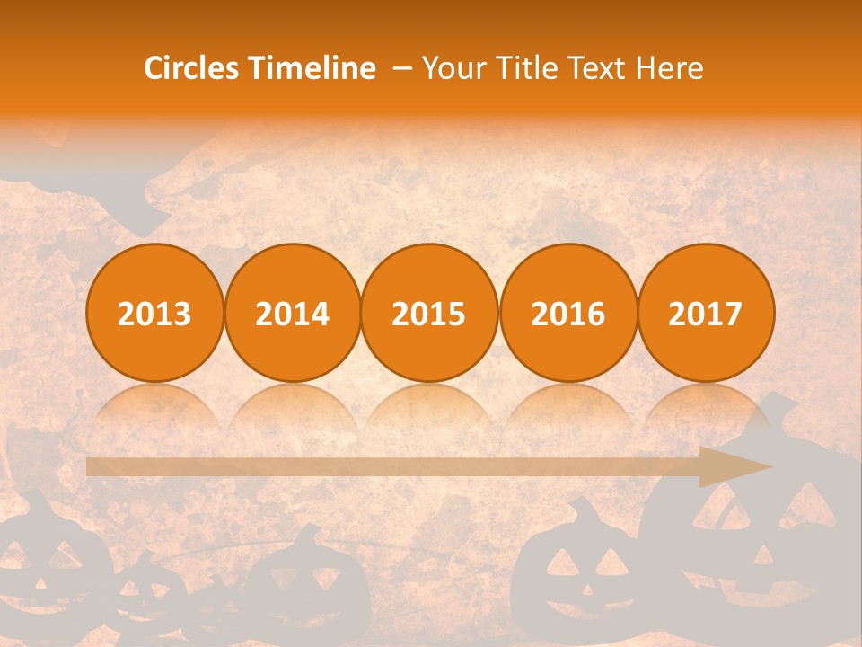 Holiday Textured Fatal PowerPoint Template