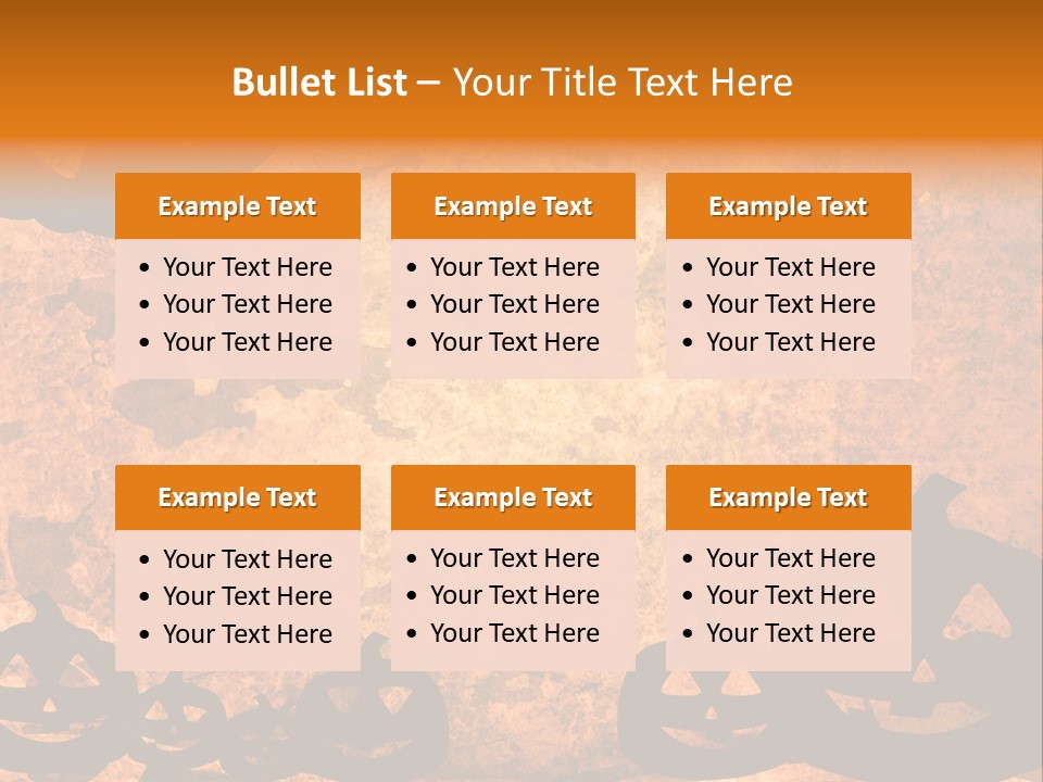 Holiday Textured Fatal PowerPoint Template
