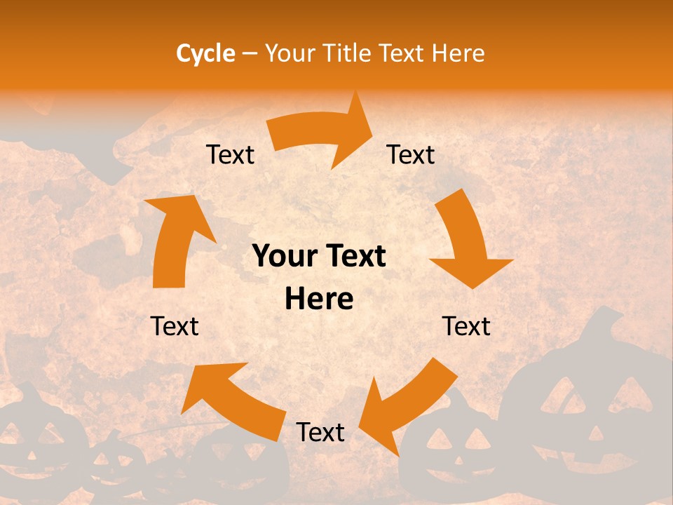 Holiday Textured Fatal PowerPoint Template