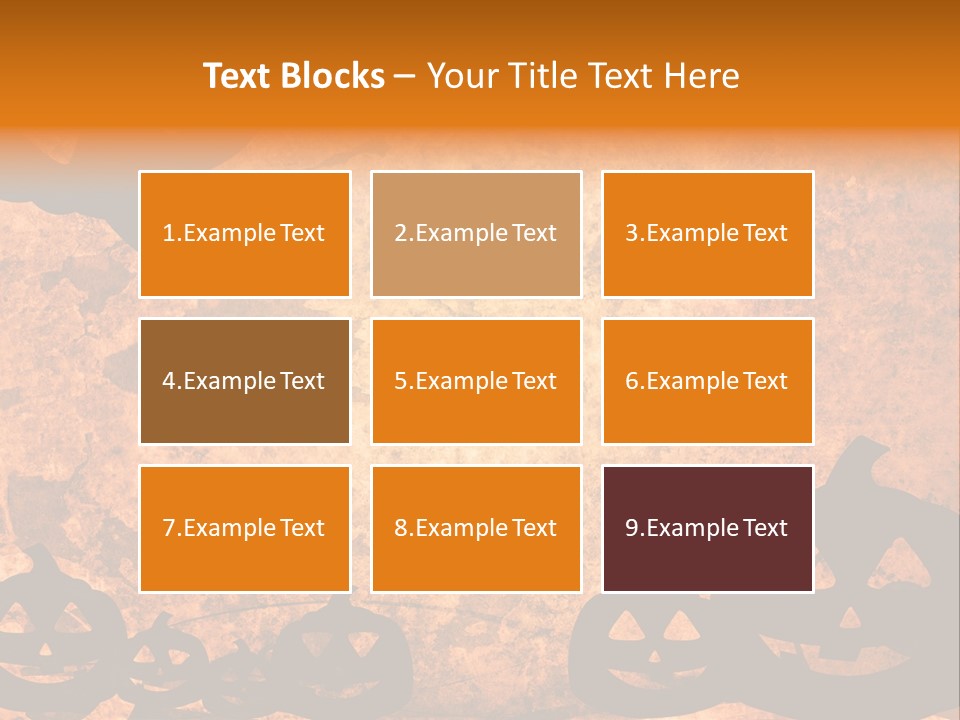 Holiday Textured Fatal PowerPoint Template