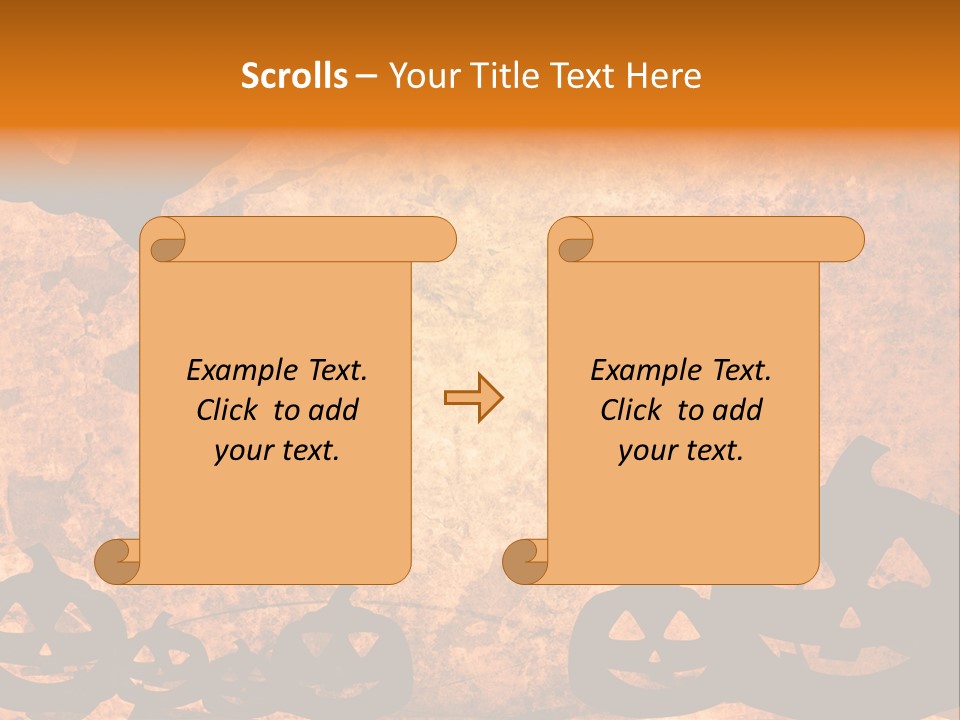 Holiday Textured Fatal PowerPoint Template