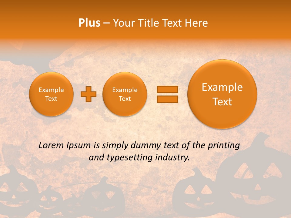 Holiday Textured Fatal PowerPoint Template