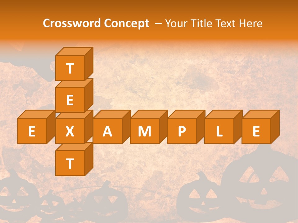 Holiday Textured Fatal PowerPoint Template