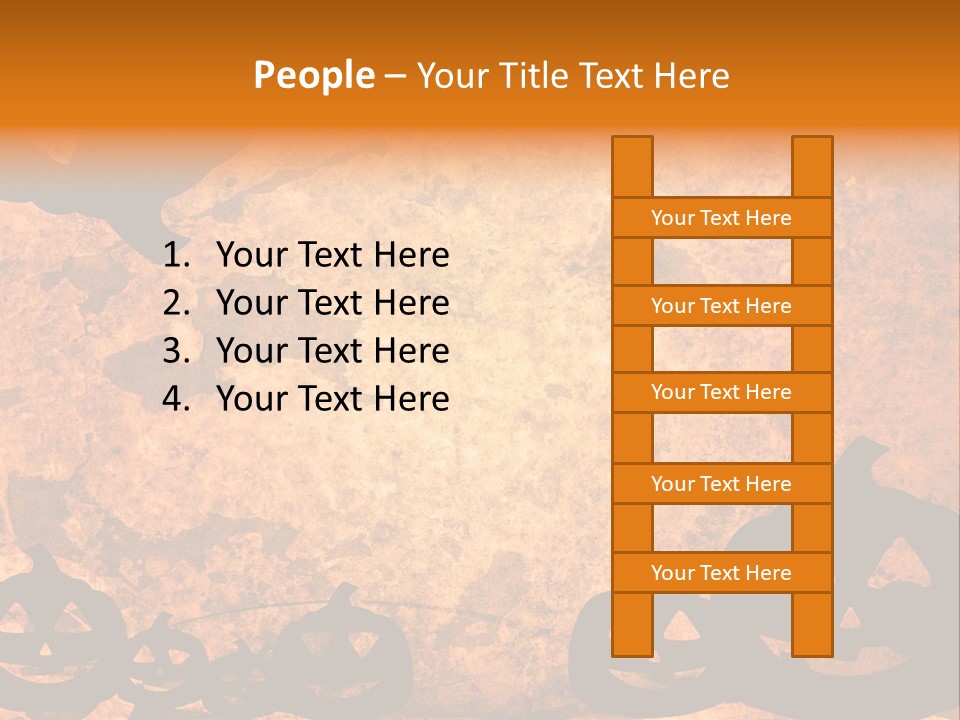 Holiday Textured Fatal PowerPoint Template