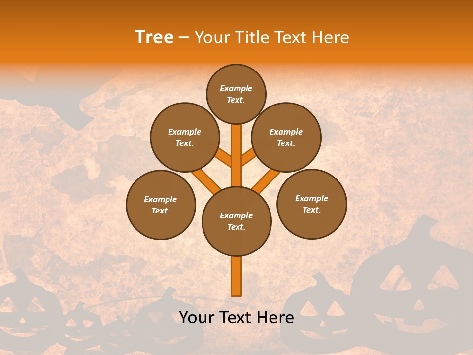 Holiday Textured Fatal PowerPoint Template