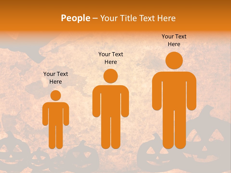 Holiday Textured Fatal PowerPoint Template