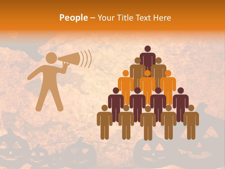 Holiday Textured Fatal PowerPoint Template