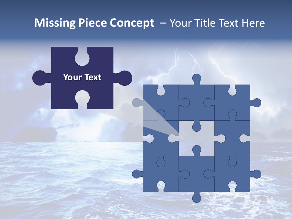 Sky Wave Wind PowerPoint Template