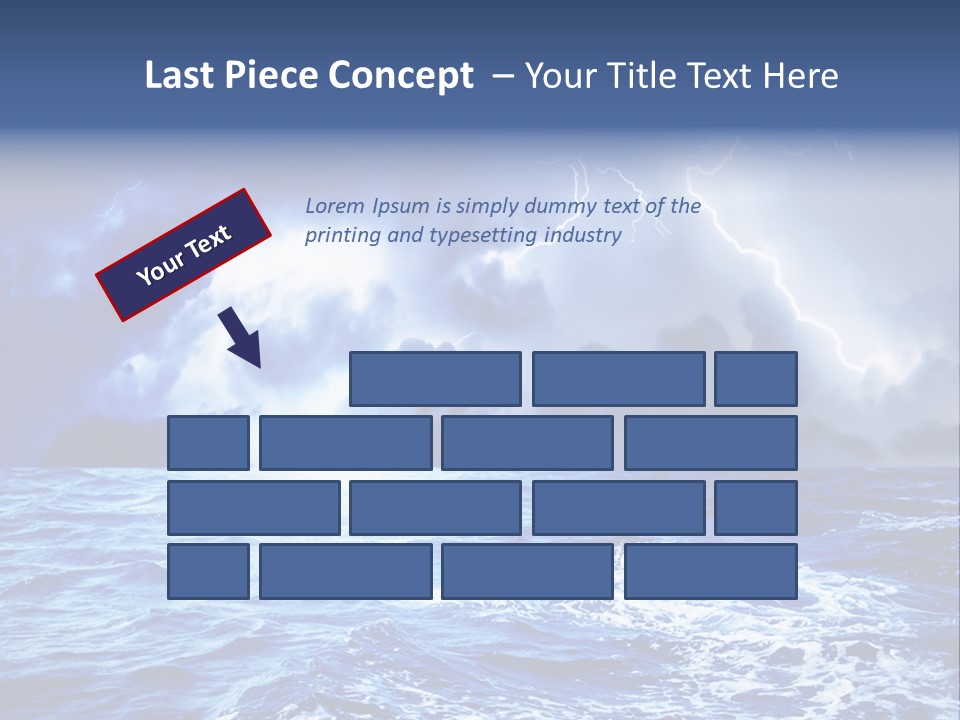 Sky Wave Wind PowerPoint Template